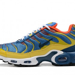 Air Max Plus Tn SE Blue Yellow CJ9987-600 Running Shoes Men's