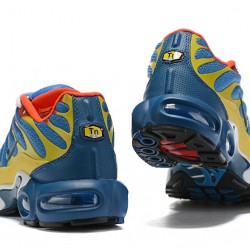 Air Max Plus Tn SE Blue Yellow CJ9987-600 Running Shoes Men's