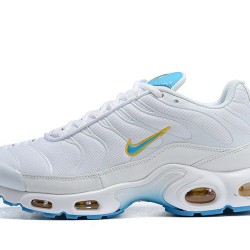 Air Max Plus Tn White Blue Running Shoes Men's