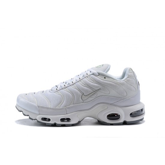 Air Max Plus Tn White Running Shoes Men's