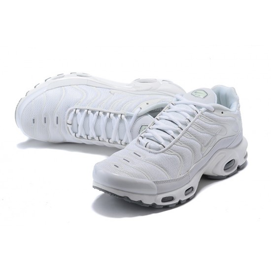 Air Max Plus Tn White Running Shoes Men's