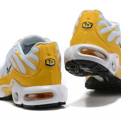 Air Max Plus Tn White Yellow CD7061-700 Running Shoes Men's