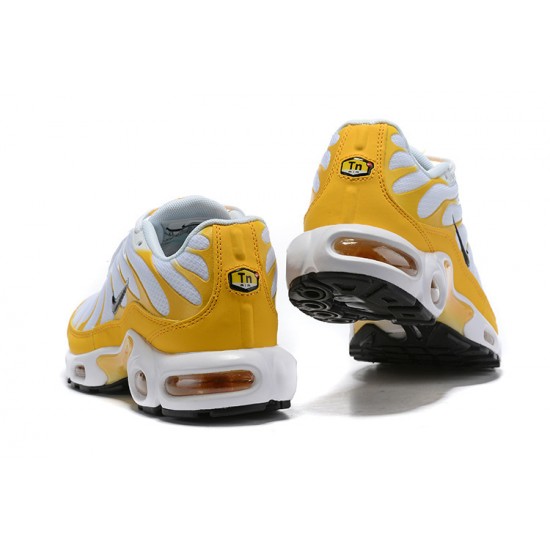 Air Max Plus Tn White Yellow CD7061-700 Running Shoes Men's