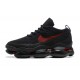 Air Max Scorpion Black and Red Running Shoes Men's