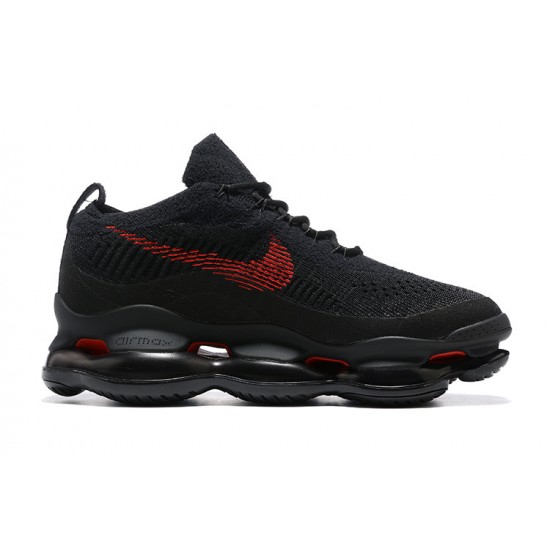 Air Max Scorpion Black and Red Running Shoes Men's