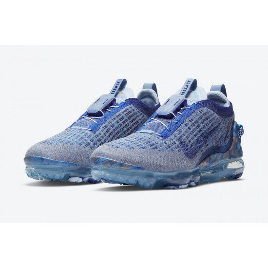 Air VaporMax 2020 Flyknit Blue CT1823-400 Running Shoes Women's/Men's