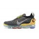 Air VaporMax 2020 Flyknit Grey Yellow CJ6740-002 Running Shoes Women's/Men's