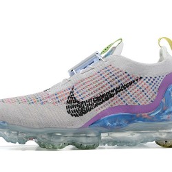 Air VaporMax 2020 Flyknit White Purpl CJ6740-001 Running Shoes Women's/Men'se