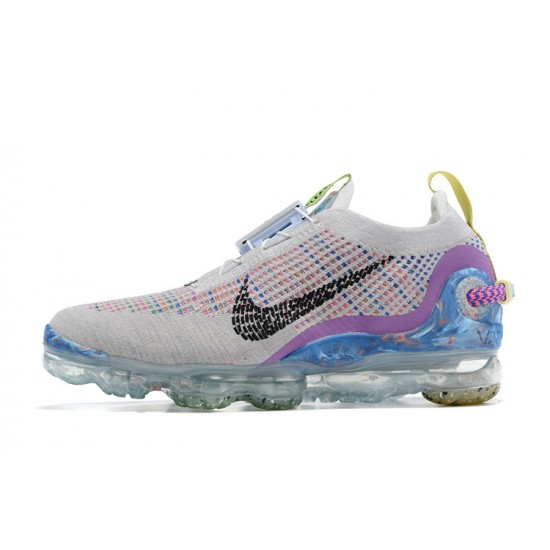 Air VaporMax 2020 Flyknit White Purpl CJ6740-001 Running Shoes Women's/Men'se