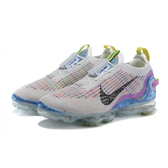 Air VaporMax 2020 Flyknit White Purpl CJ6740-001 Running Shoes Women's/Men'se