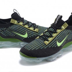 Air VaporMax 2021 Flyknit Black Green DQ7640-001 Running Shoes Women's/Men's