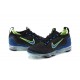 Air VaporMax 2021 Flyknit Black Green and Blue Running Shoes Women's/Men's