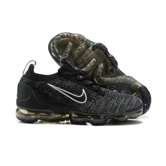 Air VaporMax 2021 Flyknit Black Grey DC9394-001 Running Shoes Women's/Men's