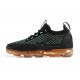 Air VaporMax 2021 Flyknit Black Orange Running Shoes Women's/Men's