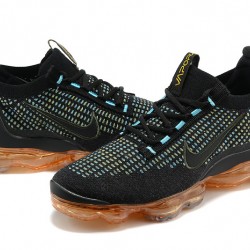 Air VaporMax 2021 Flyknit Black Orange Running Shoes Women's/Men's