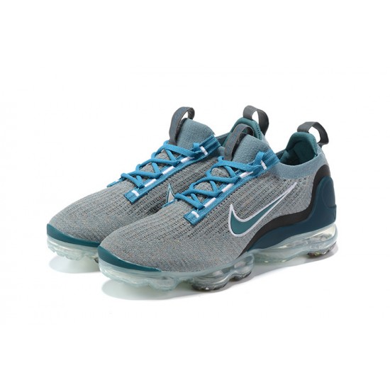 Air VaporMax 2021 Flyknit Blue Grey DC9394-400 Running Shoes Women's/Men's