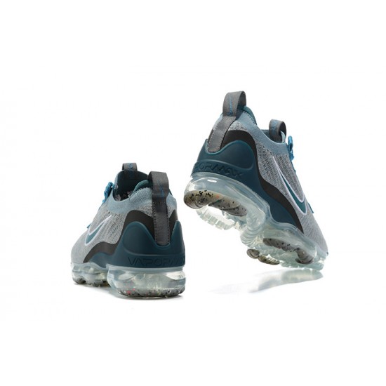 Air VaporMax 2021 Flyknit Blue Grey DC9394-400 Running Shoes Women's/Men's