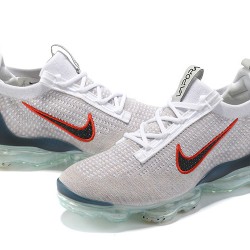 Air VaporMax 2021 Flyknit Blue Red DC9454-100 Running Shoes Women's/Men's