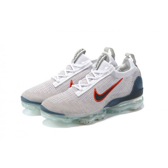 Air VaporMax 2021 Flyknit Blue Red DC9454-100 Running Shoes Women's/Men's