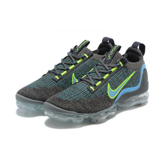 Air VaporMax 2021 Flyknit Grey Blue DB1550-001 Running Shoes Women's/Men's