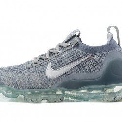 Air VaporMax 2021 Flyknit Grey Blue DH4084-400 Running Shoes Women's/Men's