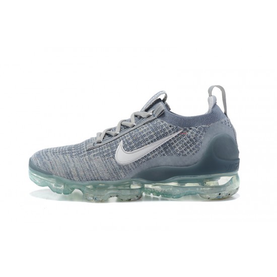 Air VaporMax 2021 Flyknit Grey Blue DH4084-400 Running Shoes Women's/Men's