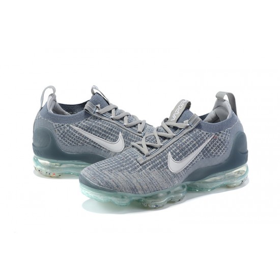 Air VaporMax 2021 Flyknit Grey Blue DH4084-400 Running Shoes Women's/Men's