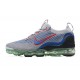 Air VaporMax 2021 Flyknit Grey Blue DX3368-700 Running Shoes Women's/Men's