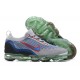 Air VaporMax 2021 Flyknit Grey Blue DX3368-700 Running Shoes Women's/Men's