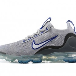 Air VaporMax 2021 Flyknit Grey Blue Running Shoes Women's/Men's