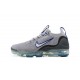 Air VaporMax 2021 Flyknit Grey Blue Running Shoes Women's/Men's