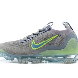 Air VaporMax 2021 Flyknit Grey Green DH4084-003 Running Shoes Women's/Men's