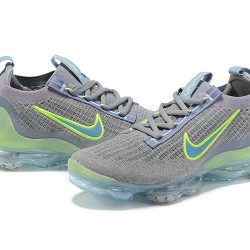 Air VaporMax 2021 Flyknit Grey Green DH4084-003 Running Shoes Women's/Men's