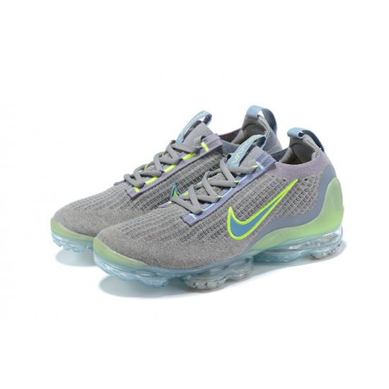 Air VaporMax 2021 Flyknit Grey Green DH4084-003 Running Shoes Women's/Men's