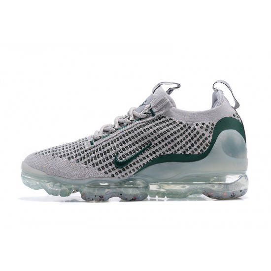 Air VaporMax 2021 Flyknit Grey Green DN3074-001 Running Shoes Women's/Men's