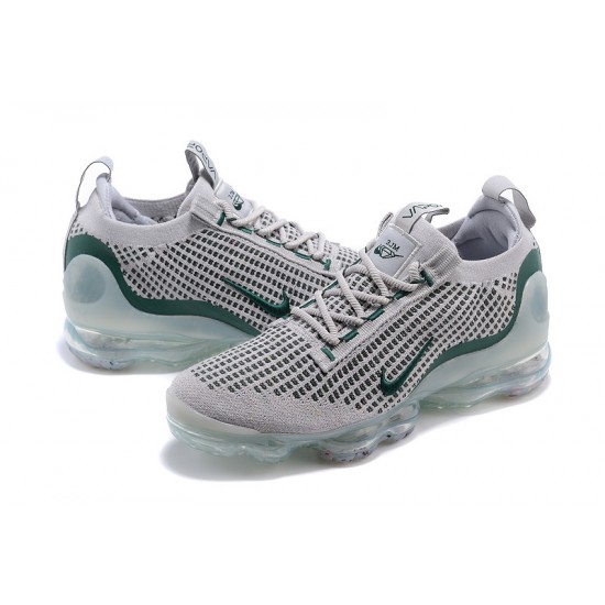 Air VaporMax 2021 Flyknit Grey Green DN3074-001 Running Shoes Women's/Men's