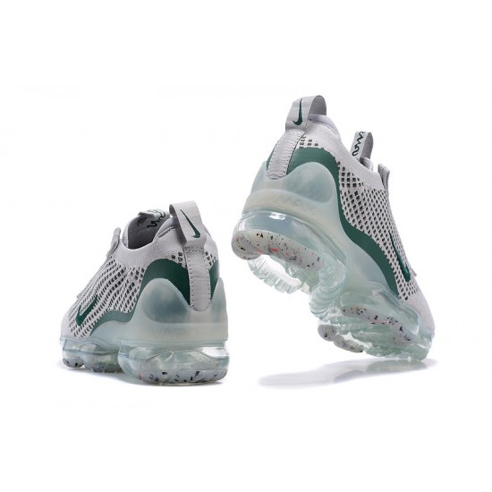 Air VaporMax 2021 Flyknit Grey Green DN3074-001 Running Shoes Women's/Men's