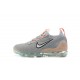 Air VaporMax 2021 Flyknit Grey Orange DH4084-002 Running Shoes Women's/Men's