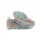 Air VaporMax 2021 Flyknit Grey Orange DH4084-002 Running Shoes Women's/Men's