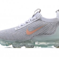 Air VaporMax 2021 Flyknit Grey Orange DH4090-002 Running Shoes Women's/Men's