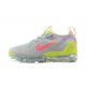 Air VaporMax 2021 Flyknit Grey Pink DH4088-002 Running Shoes Women's/Men's