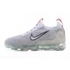 Air VaporMax 2021 Flyknit Grey Red DB1550-003 Running Shoes Women's/Men's