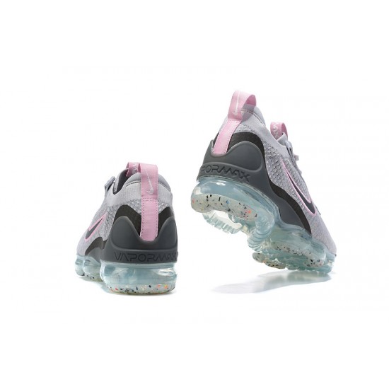 Air VaporMax 2021 Flyknit Pink Grey DB1550-004 Running Shoes Women's/Men's