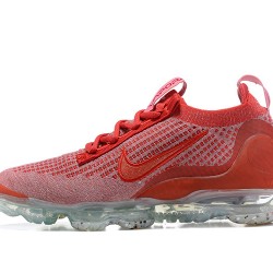 Air VaporMax 2021 Flyknit Red DC4112-800 Running Shoes Women's/Men's