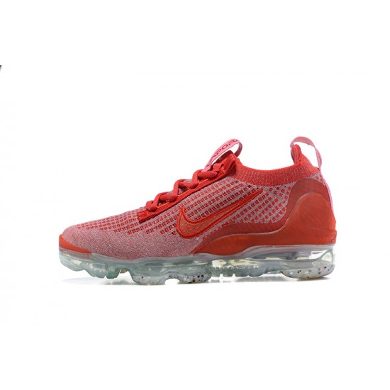 Air VaporMax 2021 Flyknit Red DC4112-800 Running Shoes Women's/Men's