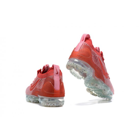 Air VaporMax 2021 Flyknit Red DC4112-800 Running Shoes Women's/Men's