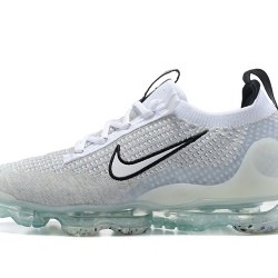 Air VaporMax 2021 Flyknit White Black DB1550-100 Running Shoes Women's/Men's