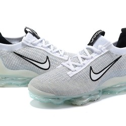 Air VaporMax 2021 Flyknit White Black DB1550-100 Running Shoes Women's/Men's