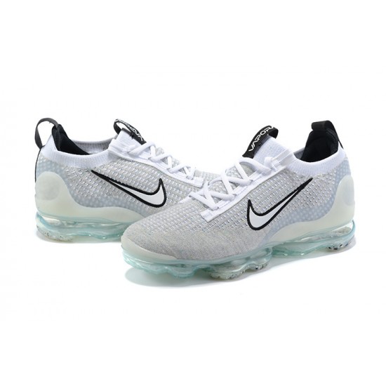 Air VaporMax 2021 Flyknit White Black DB1550-100 Running Shoes Women's/Men's