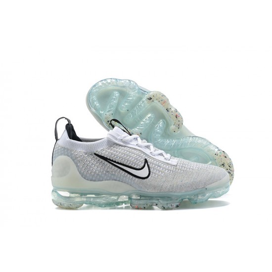 Air VaporMax 2021 Flyknit White Black DB1550-100 Running Shoes Women's/Men's